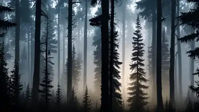 El Bosque que se Arrodilló ante Algo Invisible: ¿Quién o Qué Doblegó a 400 Árboles?