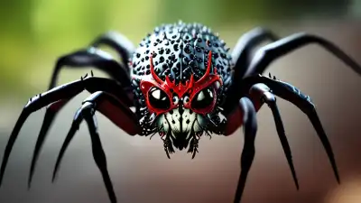 La Araña con Cuernos de Demonio: La Criatura que Puso su Espalda a Prueba para que los Pájaros la Escupieran