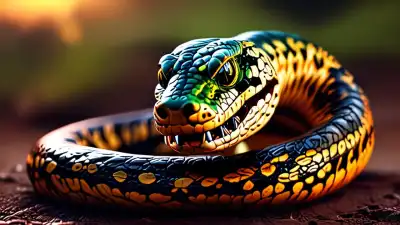 La Serpiente Australiana que se Alimenta de Veneno y Espera a Que Te Duermas