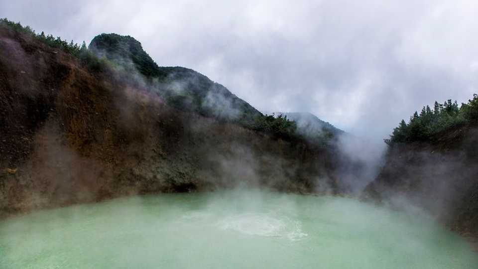 El Lago Hirviente de Dominica