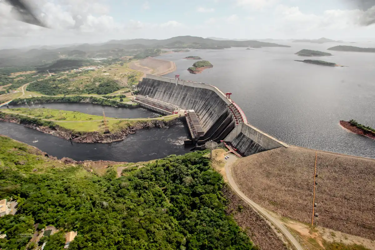 represa de Guri, venezuela