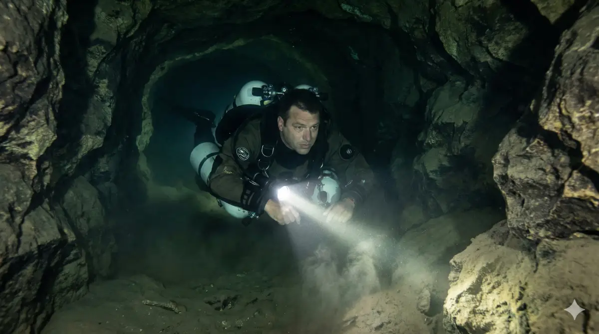 Buceo en Cuevas- El Laberinto Subacuático Del Que No Hay Escape