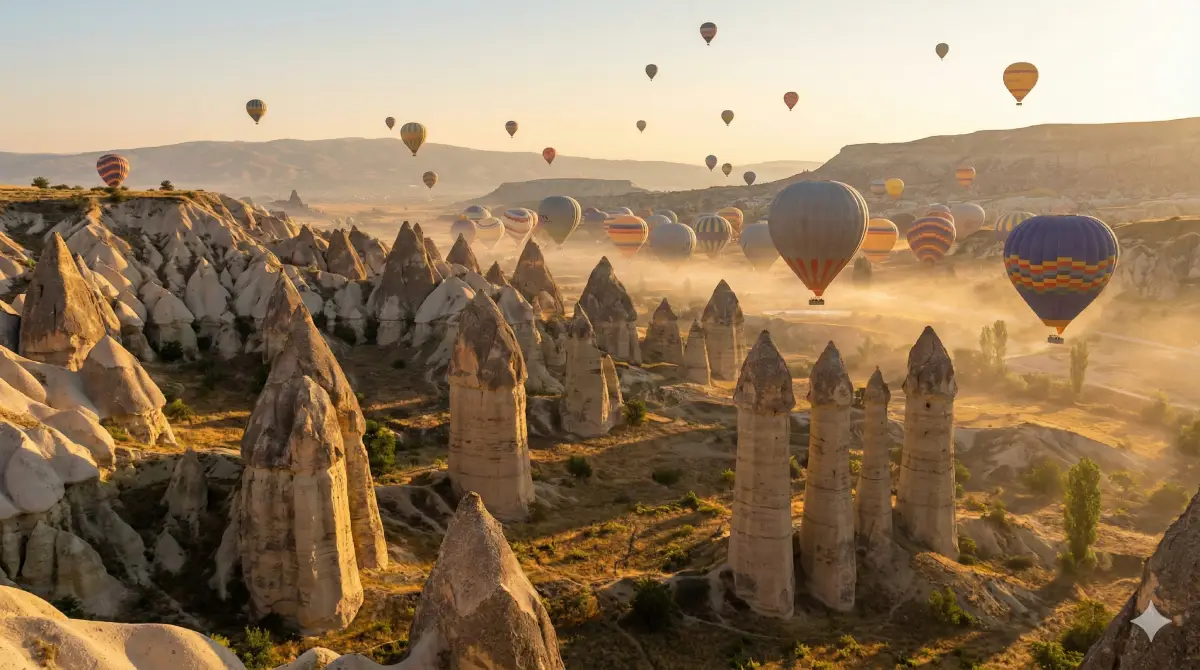 Las Chimeneas de Hadas (Capadocia, Turquía): Las "Casas de los Gnomos" Que Esconden Ciudades Secretas