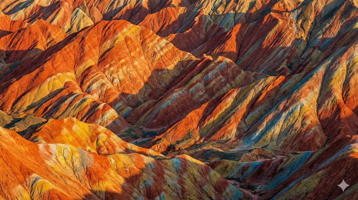 Los Pilares de Danxia (China): La Montaña de Arcoíris Que Desafía la Geología