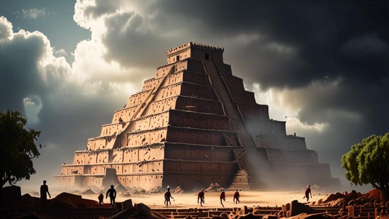 La Torre de Babel: La Historia del Zigurat Gigante y la Furia Divina que Creó todos los Idiomas del Mundo