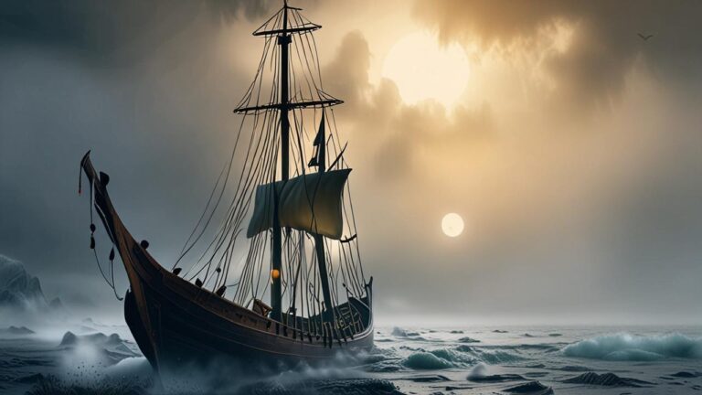 "Leif Erikson", el explorador vikingo que llegó a América 500 años antes que Colón.