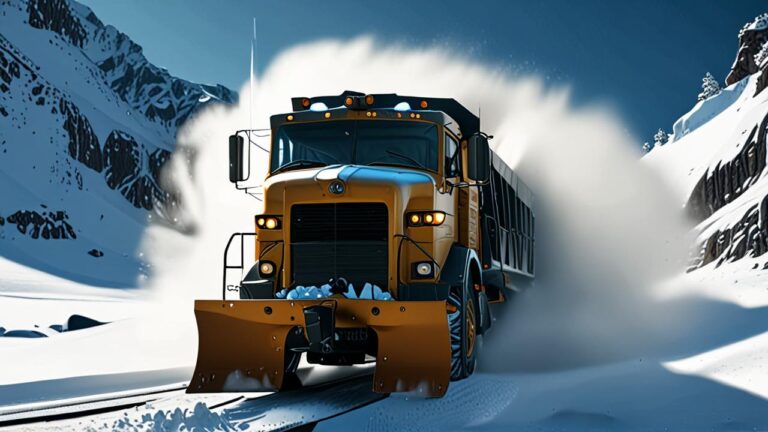 Rotary Snowplow: Los trenes quitanieves con cuchillas giratorias gigantes diseñados para comerse avalanchas de nieve sólida en las montañas