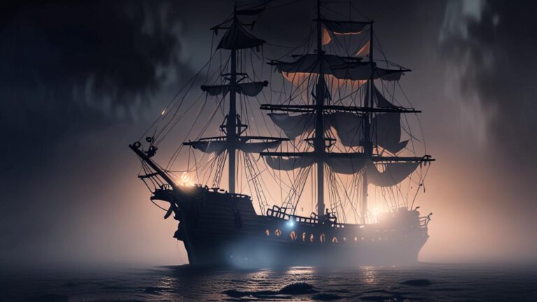 El Caleuche: El Barco Fantasma de la Mitología Chilota que Navega por las Noches y Atrae a los Pescadores