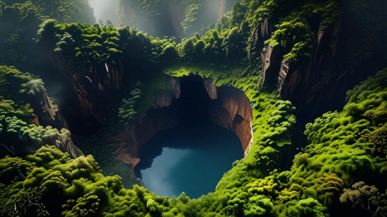 Xiaozhai Tiankeng (China): El "Pozo Celestial" más grande del mundo que es tan inmenso que tiene su propio río y selva nubosa creciendo en el fondo