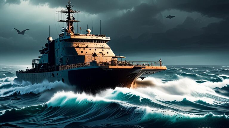Blue Marlin: El barco semisumergible que se hunde a propósito para cargar otros barcos portaaviones y plataformas petrolíferas encima