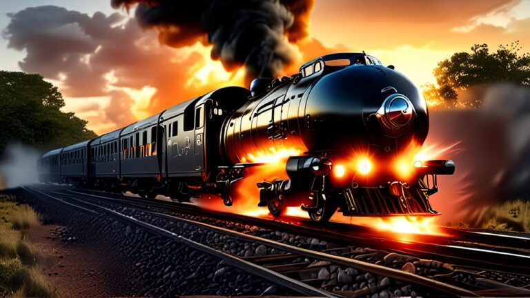 Aérotrain y el M497 Black Beetle: Los experimentos locos de los años 60 de ponerle motores a reacción de avión a un vagón de tren