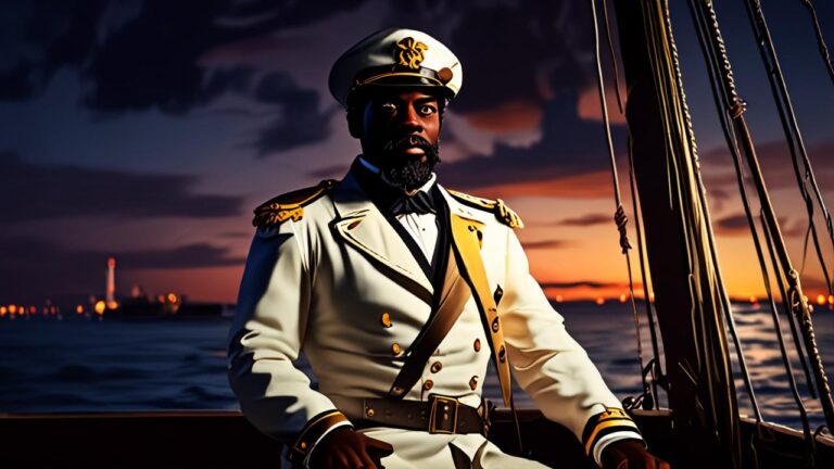 "Robert Smalls", el esclavo que robó un barco confederado y navegó hacia la libertad con su familia.