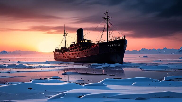 SS Baychimo: El barco fantasma del Ártico que navegó solo y sin tripulación durante 38 años resistiendo el hielo antes de desaparecer para siempre