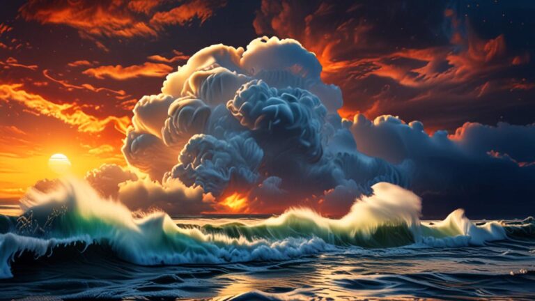 Cielos de Van Gogh (Nubes Kelvin-Helmholtz): Las ondas perfectas en el cielo que parecen olas de mar rompiendo y que inspiraron La Noche Estrellada