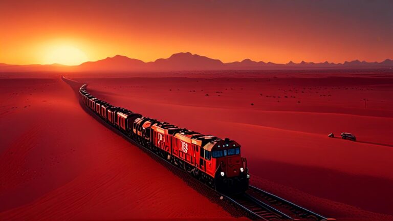 Mauritania Iron Ore Train: El tren más largo y pesado del mundo donde los turistas viajan gratis si se atreven a sentarse sobre la carga de mineral de hierro en el desierto