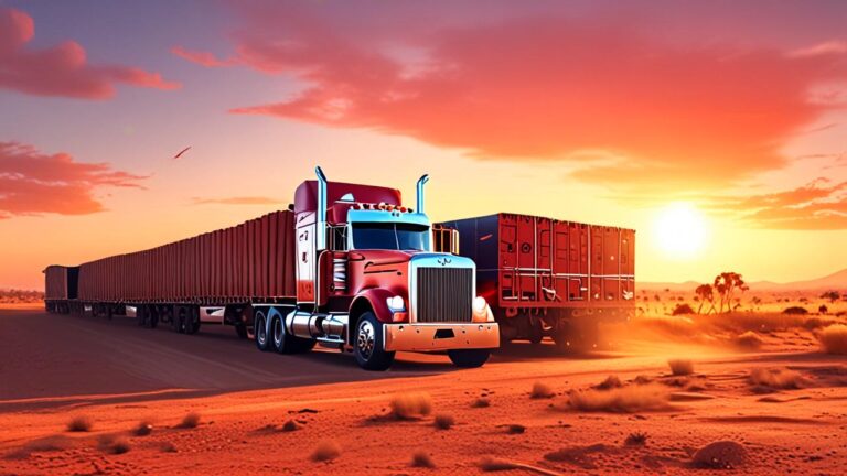 Road Trains (Australia): Los trenes de carretera que miden 50 metros de largo y necesitan más de un kilómetro para frenar por completo