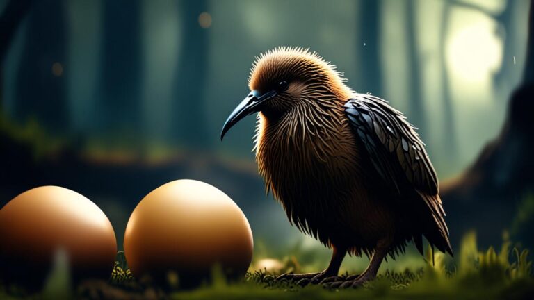 El Kiwi: La pesadilla biológica de poner un huevo que ocupa el 20% del cuerpo de la madre (como si una humana diera a luz a un niño de 4 años)