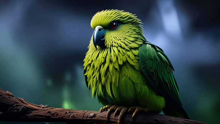 Kakapo: El loro más gordo del mundo que no sabe volar huele a miel vieja y se aparea con la cabeza de los fotógrafos por error