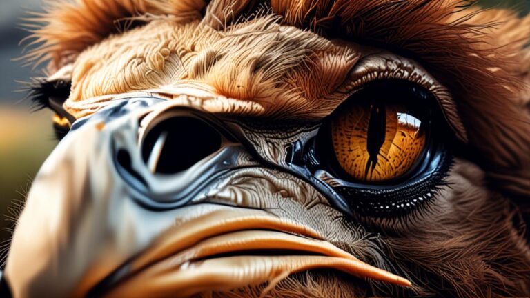 Ojos del Avestruz: El animal cuyo globo ocular es físicamente más grande que todo su cerebro y cuyas patadas pueden matar leones