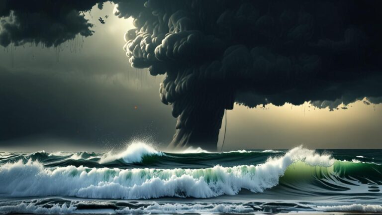 Tromba Marina: El tornado de agua que conecta el mar con el cielo y puede levantar barcos pequeños y animales marinos por los aires