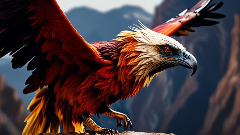 Buitre Barbudo (Quebrantahuesos): El ave que se maquilla las plumas de rojo con barro y cuya dieta es 90% huesos sólidos