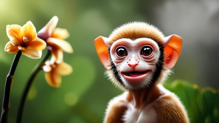 Dracula Simia (Orquídea Cara de Mono): La flor que tiene el rostro exacto de un mono capuchino sonriendo y huele a naranja madura