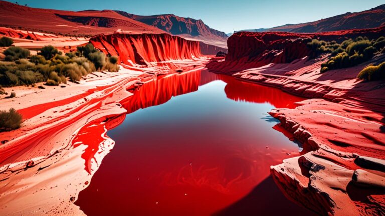 El Río Tinto (España): El río de ácido rojo natural que la NASA estudia porque se parece más a Marte que a la Tierra
