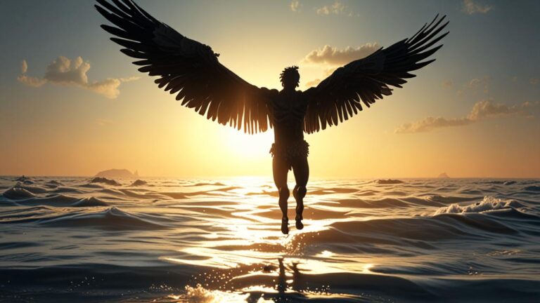 Ícaro y Dédalo: La trágica historia del primer vuelo humano y el precio de desafiar al sol