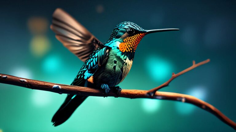 Torpor del Colibrí: El estado de hibernación profunda similar a la muerte en el que entran cada noche para no morir de hambre