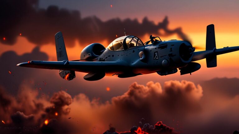 A-10 Warthog: El único avión indestructible construido alrededor de una ametralladora gigante y no al revés