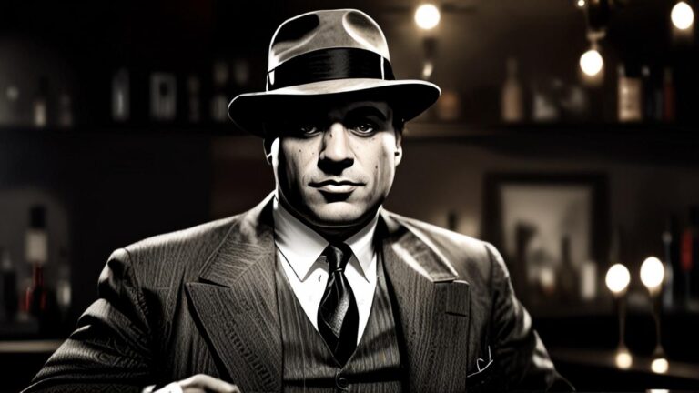La "Prohibición" o Ley Seca en EE.UU. y el auge de Al Capone.