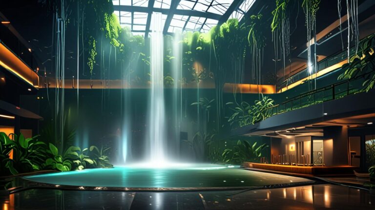 Aeropuerto Changi de Singapur: Más que un aeropuerto una selva tropical interior con la cascada artificial más alta del mundo dentro de la terminal